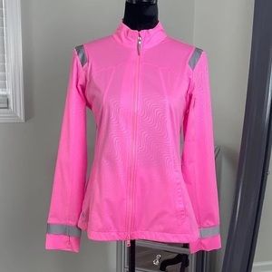 EP Sport Hot Pink Athletic Lightweight Jacket Ladies Size M